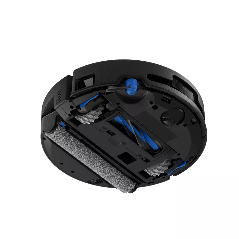 Robotinis dulkių siurblys Ecovacs DEEBOT T90 PRO OMNI — be maišelio, 0,25 l talpa, 350 min veikimo laikas, Li‑Ion 4000 mAh, juodas