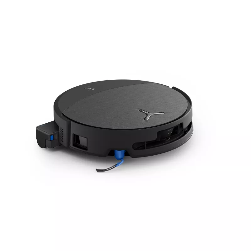 Robotinis dulkių siurblys Ecovacs DEEBOT T90 PRO OMNI — be maišelio, 0,25 l talpa, 350 min veikimo laikas, Li‑Ion 4000 mAh, juodas