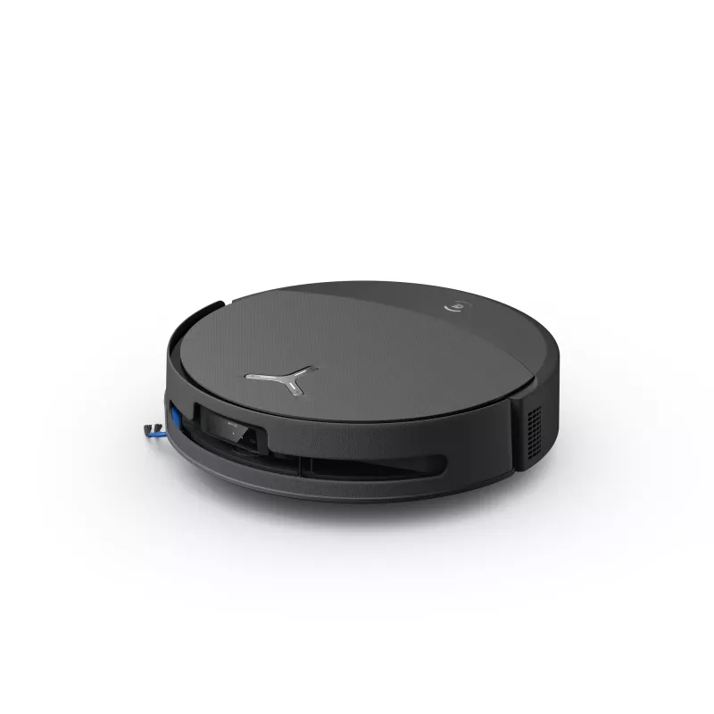 Robotinis dulkių siurblys Ecovacs DEEBOT T90 PRO OMNI — be maišelio, 0,25 l talpa, 350 min veikimo laikas, Li‑Ion 4000 mAh, juodas