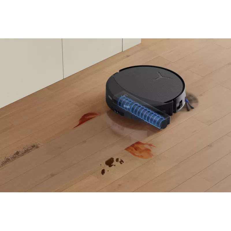 Robotinis dulkių siurblys Ecovacs DEEBOT T90 PRO OMNI — be maišelio, 0,25 l talpa, 350 min veikimo laikas, Li‑Ion 4000 mAh, juodas