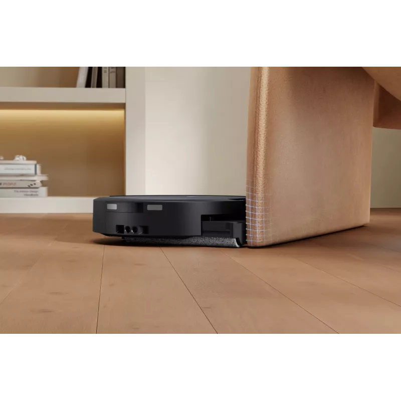 Robotinis dulkių siurblys Ecovacs DEEBOT T90 PRO OMNI — be maišelio, 0,25 l talpa, 350 min veikimo laikas, Li‑Ion 4000 mAh, juodas