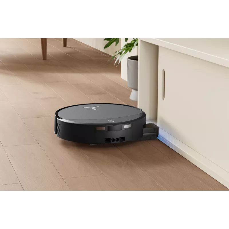 Robotinis dulkių siurblys Ecovacs DEEBOT T90 PRO OMNI — be maišelio, 0,25 l talpa, 350 min veikimo laikas, Li‑Ion 4000 mAh, juodas