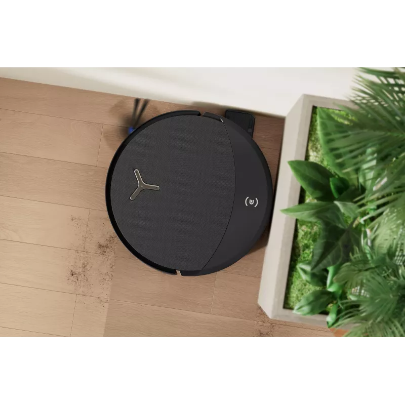 Robotinis dulkių siurblys Ecovacs DEEBOT T90 PRO OMNI — be maišelio, 0,25 l talpa, 350 min veikimo laikas, Li‑Ion 4000 mAh, juodas