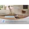 Robotinis dulkių siurblys Ecovacs DEEBOT T90 PRO OMNI — be maišelio, 0,25 l talpa, 350 min veikimo laikas, Li‑Ion 4000 mAh, juodas