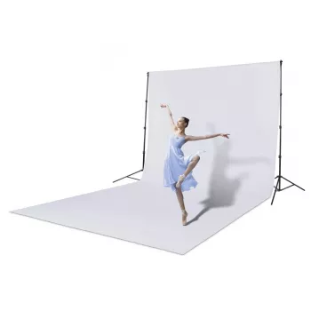 Fotografinis fonas HAMA 00021161 poliesterinis vienspalvis baltas, 2940 mm x 6000 mm