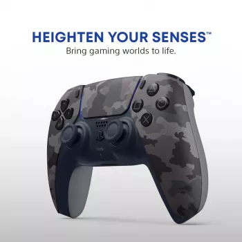 Valdiklis Sony DualSense v3 Camufliažas — Bluetooth/USB, PS5, įmontuota baterija, USB‑C, 160×106×66 mm
