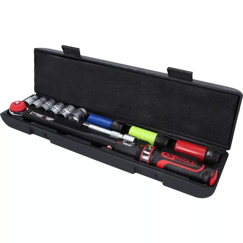 KS Tools 516.2400 1/2 ERGOTORQUE veržliaraktis su dinamometru, rinkinys