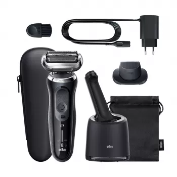 Braun Series 7 71-N7200cc skutimosi aparatas su folija, juodas