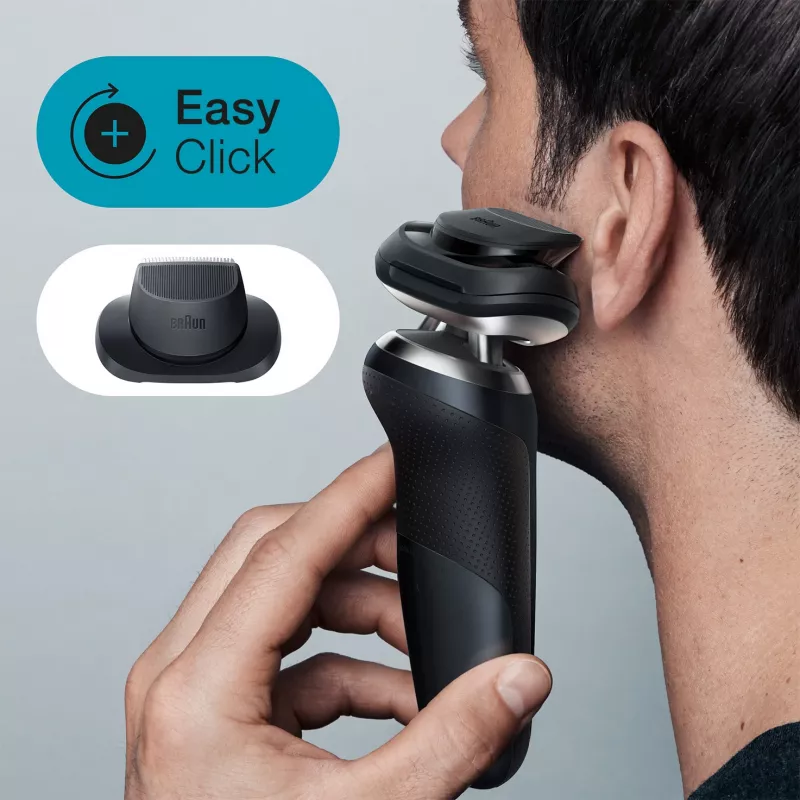 Braun Series 7 71-N7200cc skutimosi aparatas su folija, juodas