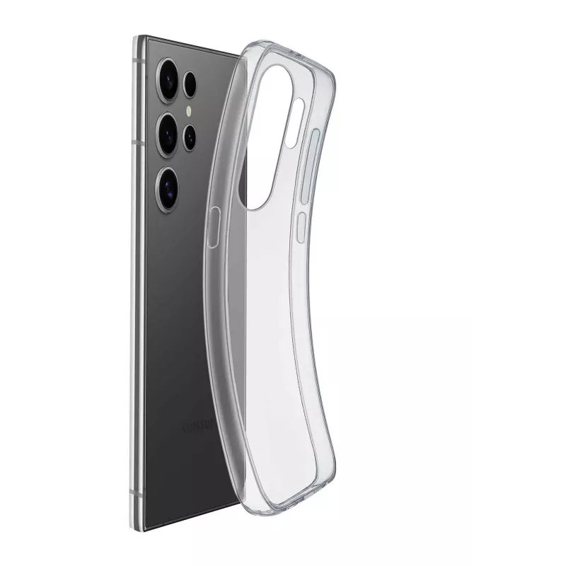 Cellularline Fine dėklas Samsung Galaxy S25 Ultra – skaidrus, itin plonas