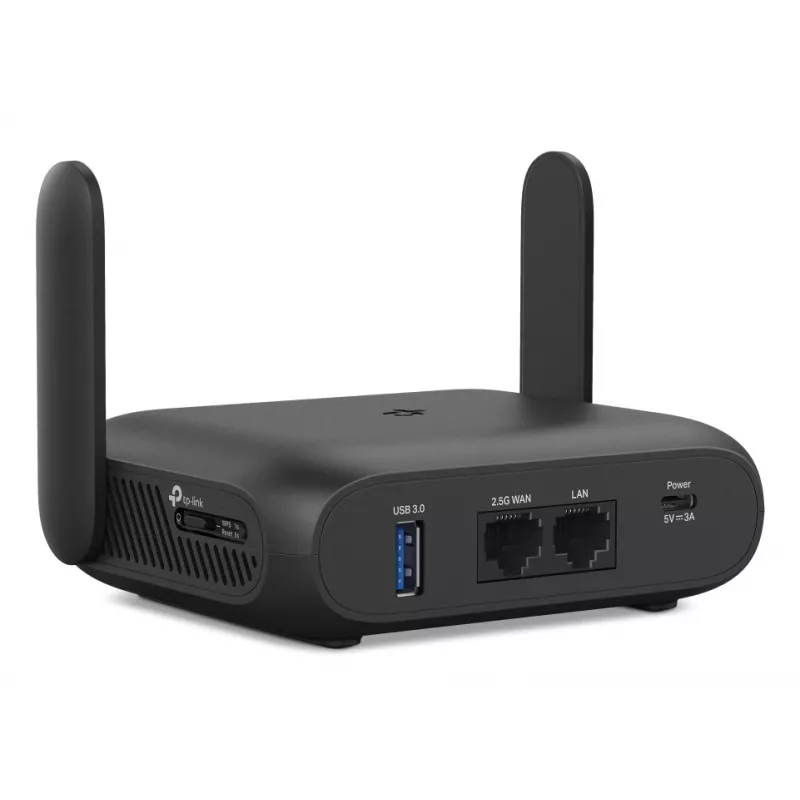 TP-Link BE3600 Wi-Fi 7 belaidis maršrutizatorius 2.5 Gigabit Ethernet dviejų juostų (2,4 GHz / 5 GHz) Juodas