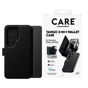 PanzerGlass CARE™ by ® Tango 2-in-1 Dėklas su Pinigine ir Qi Samsung Galaxy S26 Ultra