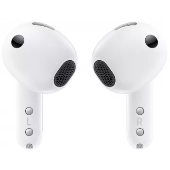 Samsung Galaxy Buds4 belaidės ausinės į ausis, skambučiams/muzikai, baltos