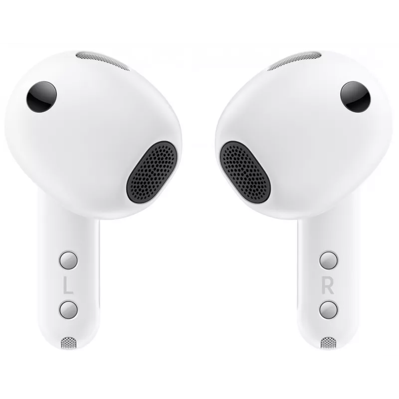 Samsung Galaxy Buds4 belaidės ausinės į ausis, skambučiams/muzikai, baltos