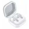 Samsung Galaxy Buds4 belaidės ausinės į ausis, skambučiams/muzikai, baltos