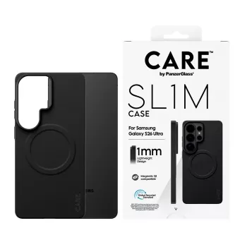 Apsauginis dėklas PanzerGlass CARE SL1M Samsung Galaxy S26 Ultra, juodas