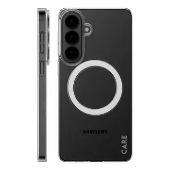 PanzerGlass CARE™ SL1M Skaidrus Apsauginis Dėklas su Qi Samsung Galaxy S26+ (6,7 colio)
