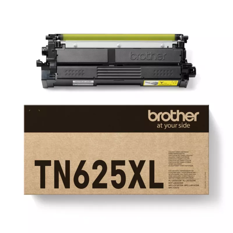 Brother TN-625XLY geltonas tonerio kasetė