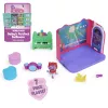 Gabby's Dollhouse Groovy Music Room su DJ Catnip figūrėle, 2 aksesuarais, 2 baldais ir 2 siuntiniais, žaislai vaikams nuo 3 metų