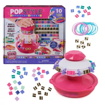 Cool Maker PopStyle apyrankės gaminimo rinkinys su 170 karoliukų, 10 apyrankių, amatų rinkinys vaikams nuo 7 metų