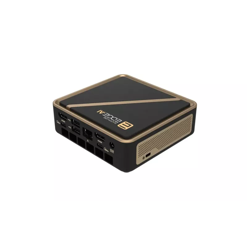 Mini PC be korpuso Sapphire EDGE AI 340 su DDR5 atminties palaikymu ir HDMI išvestimi