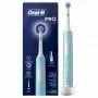 Oral-B Pro 1 Sensitive Clean beslotis dantų šepetėlis suaugusiems, mėlynas