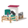 Arklio dėžės rinkinys Schleich HORSE CLUB su Lisa figūrėle ir Storm arkliu, ūkio žaidimų rinkinys, rekomenduojamas amžius 5–12