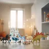 Žaislinė figūrėlė Schleich Norvegijos fiordo arklys kumelė 13980 ruda balta geltona