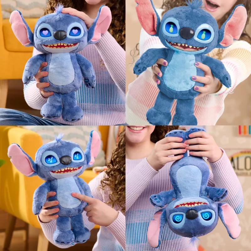 Just Play Disney Stitch – Daugianuota Stitch Figūrėlė, 3 m+, Interaktyvi, Garsinė, AA