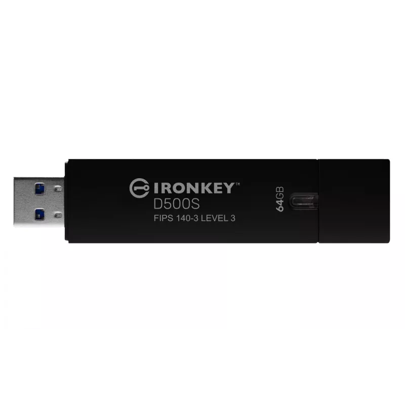 USB atmintukas Kingston Technology IronKey D500S 64GB, FIPS 140-3 AES-256