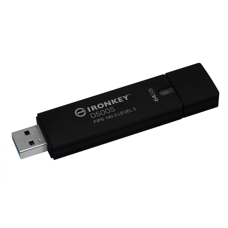 USB atmintukas Kingston Technology IronKey D500S 64GB, FIPS 140-3 AES-256