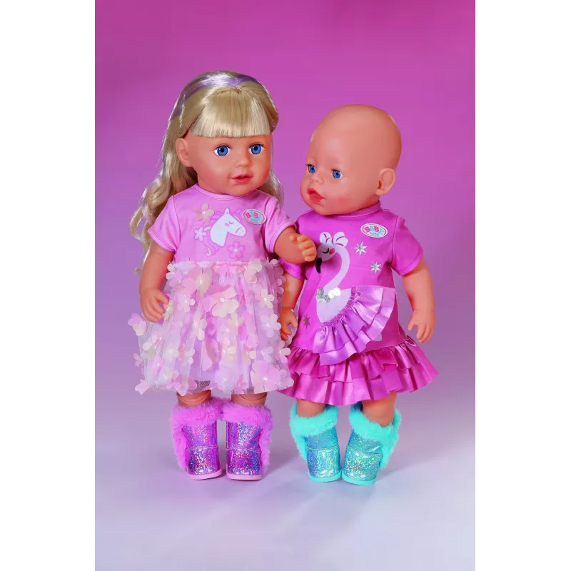 BABY born Blizgantys Batai 2 rūš. 43cm Lėlės Aulinukai