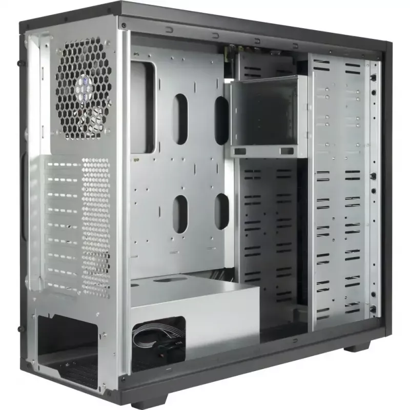 Kompiuterio korpusas INTER-TECH 88887382 Micro Tower juodas