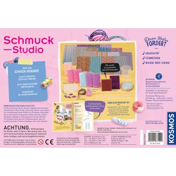 Kosmos Schmuck-Studio papuošalų rinkinys, įvairiaspalvis, 8–12 metų