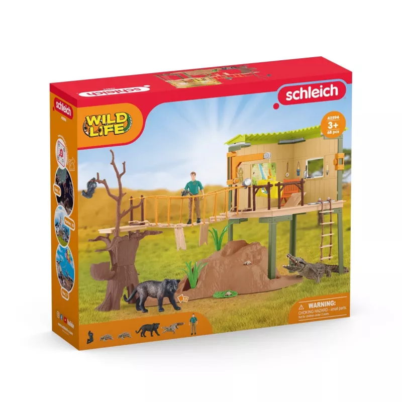 Schleich WILD LIFE Reindžerio nuotykių stotelė įvairiaspalvė 3-8 metai