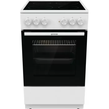 Gorenje GEC5A21WG Laisvai pastatoma viryklė Elektrinė Keraminė kaitlentė Balta