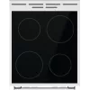 Gorenje GEC5A21WG Laisvai pastatoma viryklė Elektrinė Keraminė kaitlentė Balta