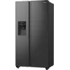 Šaldytuvas Hisense RS5P535NTFE šoninės durys, laisvai pastatomas, 566 L, juodas