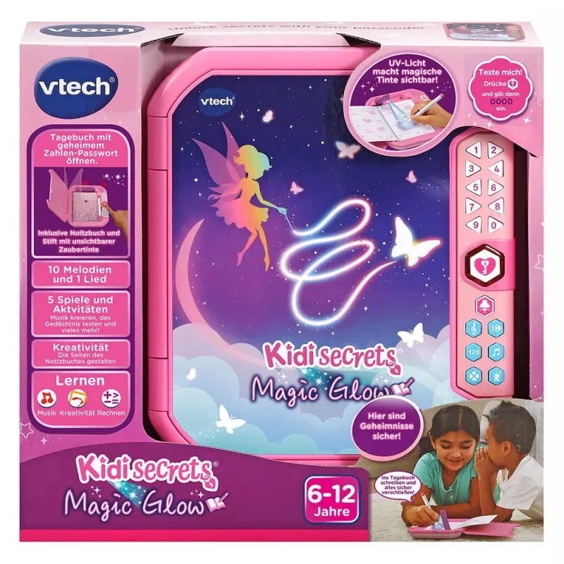 VTech 532404 – edukacinis žaislas, rožinė spalva, reikalingos AA baterijos