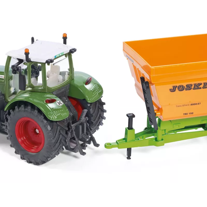 Žaislinis traktorius su trasa Siku 3285 – mechaninis Fendt 724 Vario modelis