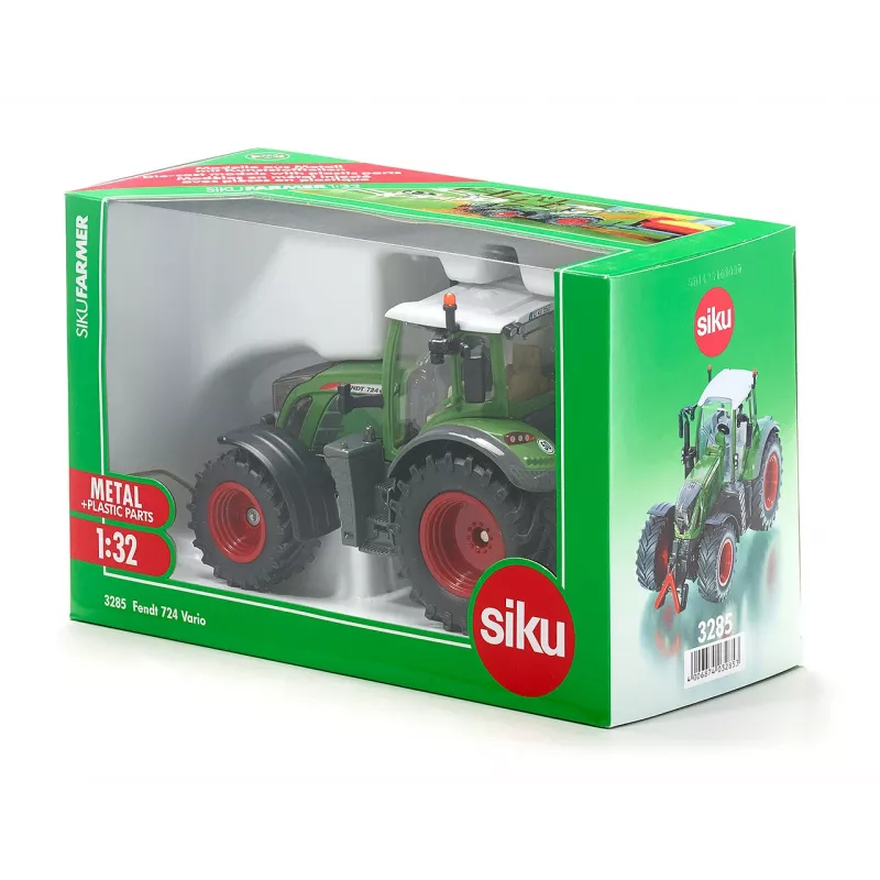 Žaislinis traktorius su trasa Siku 3285 – mechaninis Fendt 724 Vario modelis