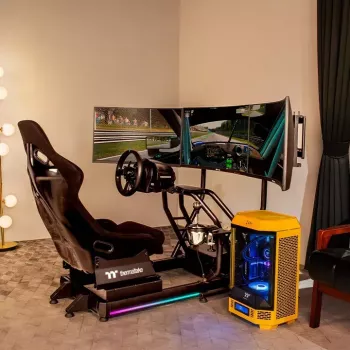 Lenktynių kokpitas Thermaltake GR500