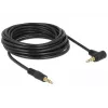 Garso laidas 3,5 mm M/M DeLOCK 83760 5 m juoda