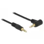 Garso laidas 3,5 mm M/M DeLOCK 83760 5 m juoda