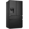 Šaldytuvas Hisense RF728N4SBFE šalia šaldiklio, laisvai pastatomas, 560 L, juodas