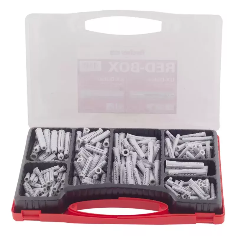 Varžtų ir kaiščių rinkinys Fischer UX/SX 290 vnt.