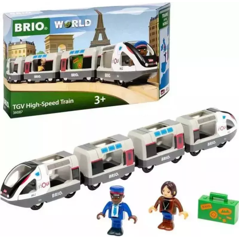 Traukinukas BRIO 36087 žaidimų transporto priemonė įvairiaspalvis, nuo 3 metų