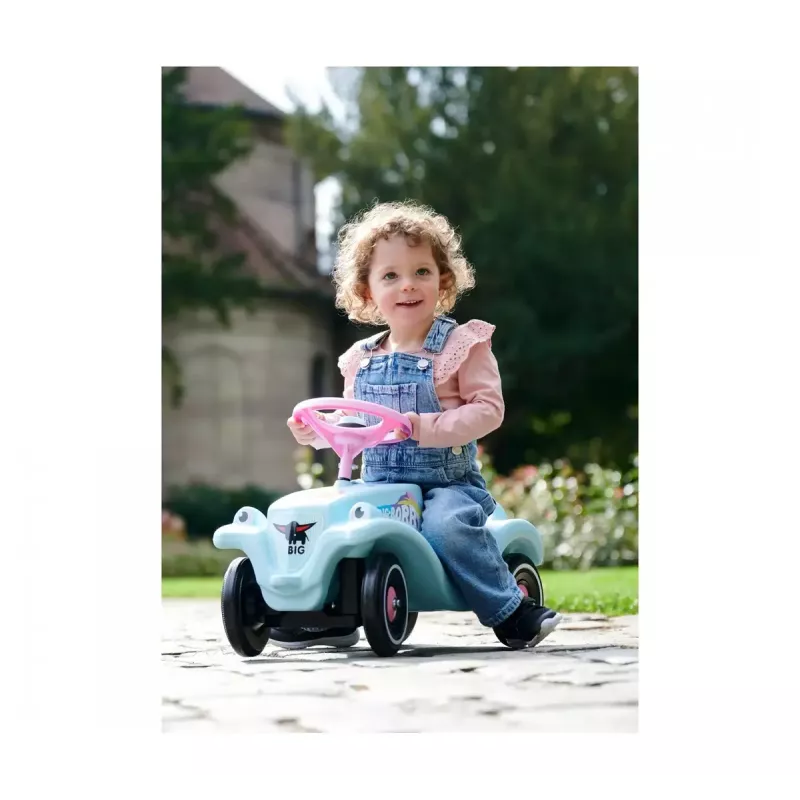 Vaikiškas automobilis BIG Bobby Car Push tipas 1 vartotojas 4 ratai Rožinė Turkio