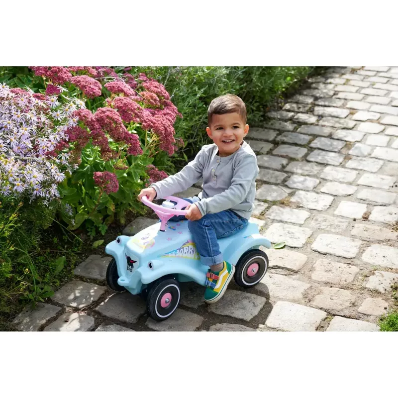 Vaikiškas automobilis BIG Bobby Car Push tipas 1 vartotojas 4 ratai Rožinė Turkio