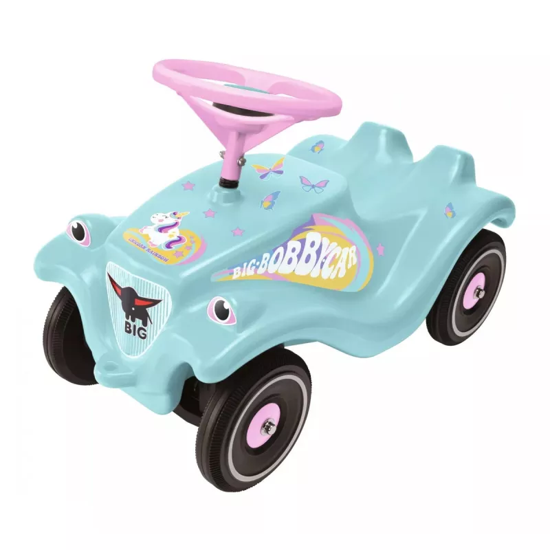 Vaikiškas automobilis BIG Bobby Car Push tipas 1 vartotojas 4 ratai Rožinė Turkio